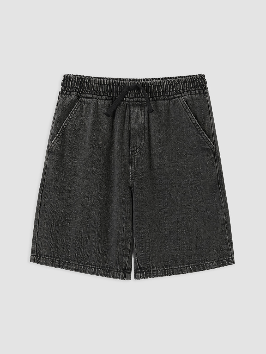 Elastic Waist Boys' Denim Shorts