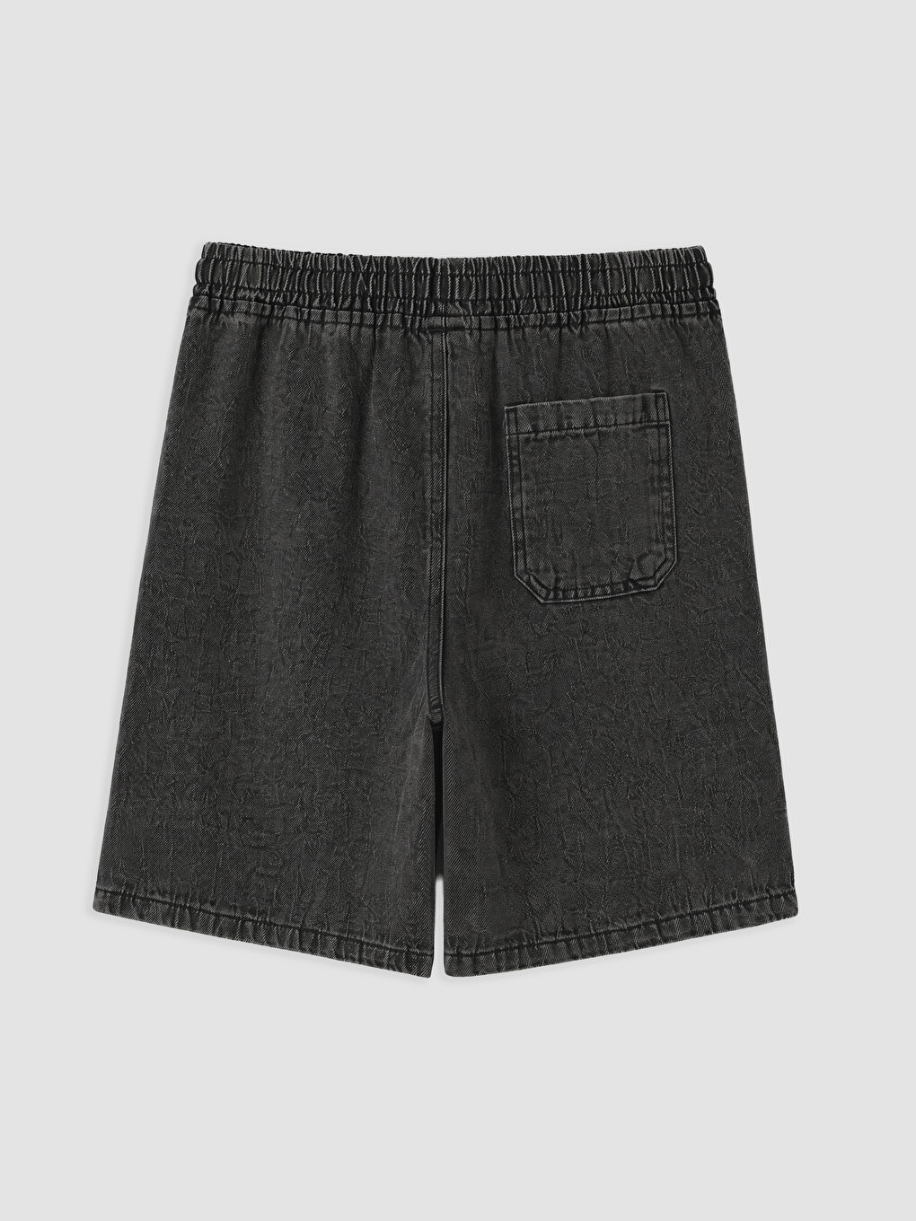 Elastic Waist Boys' Denim Shorts-1