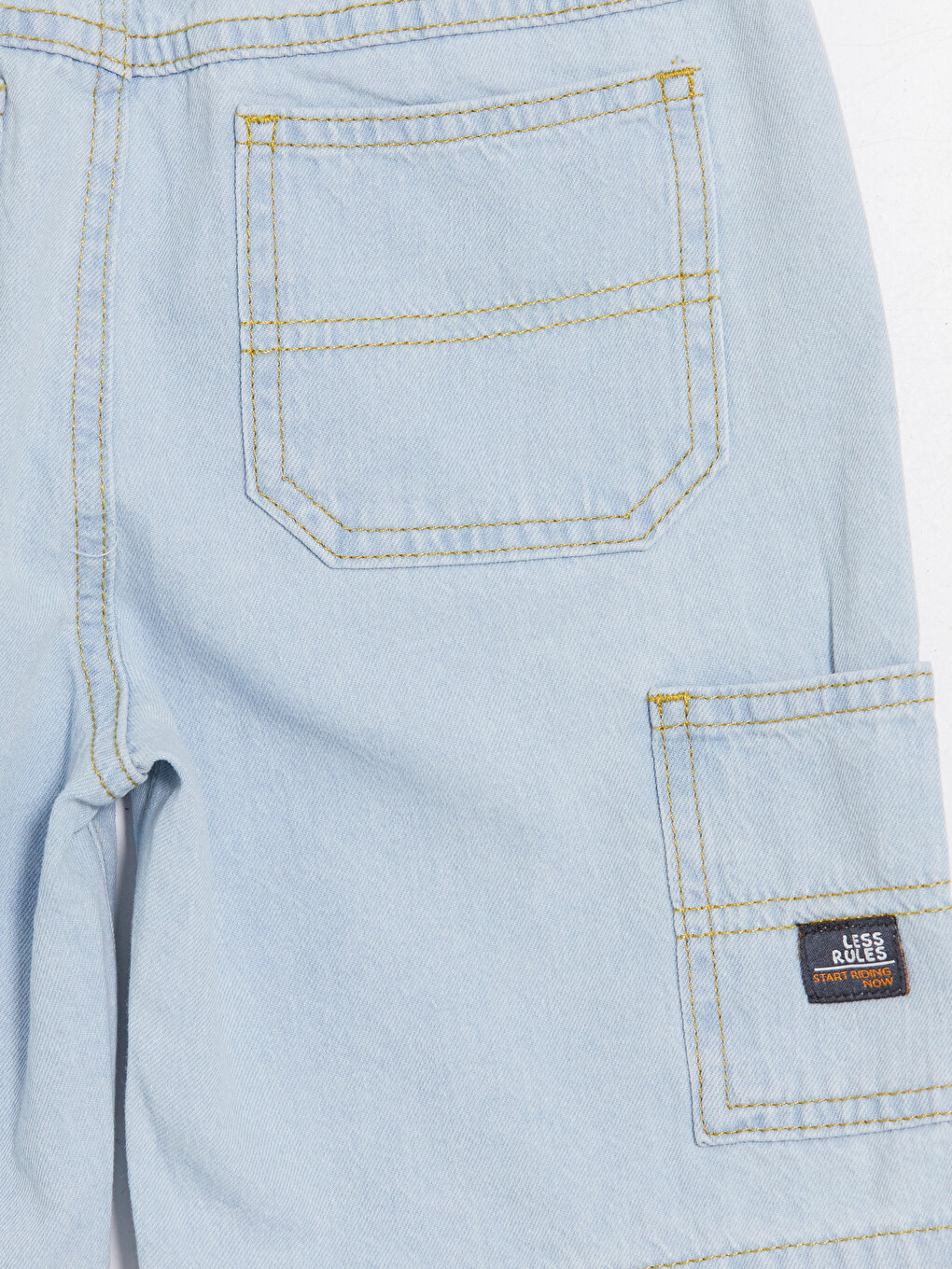 İndigo Regular Fit Erkek Çocuk Jean Şort-3