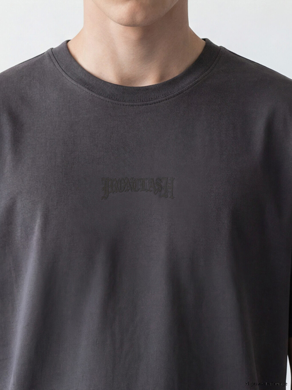 Relax Fit Embroidered Men's T-Shirt-2