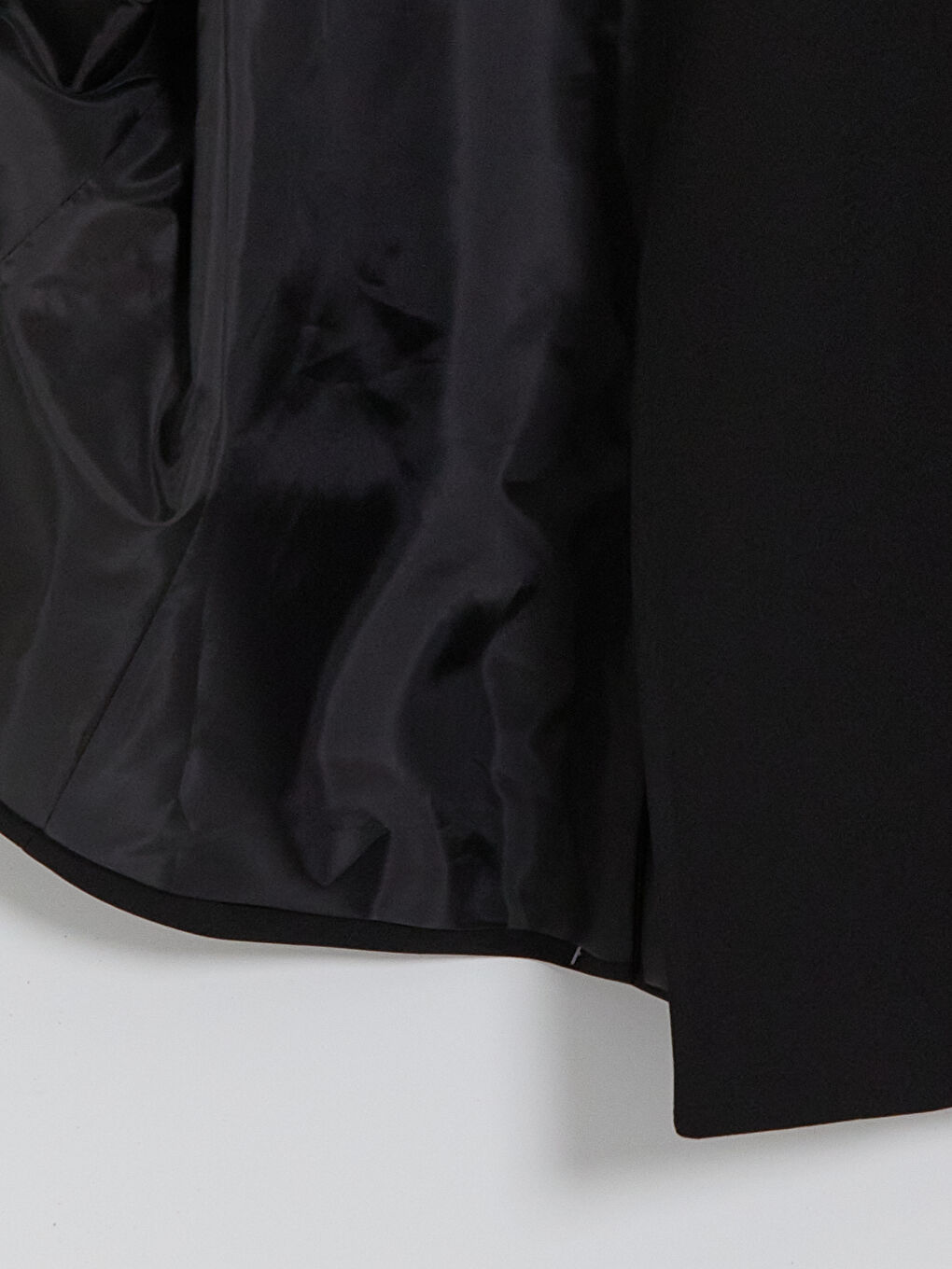 Siyah Dik Yaka Kadın Ceket-3