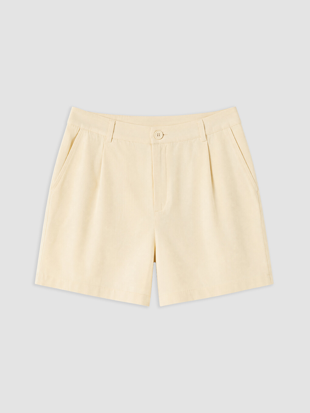 Woman Yellow Shorts-4