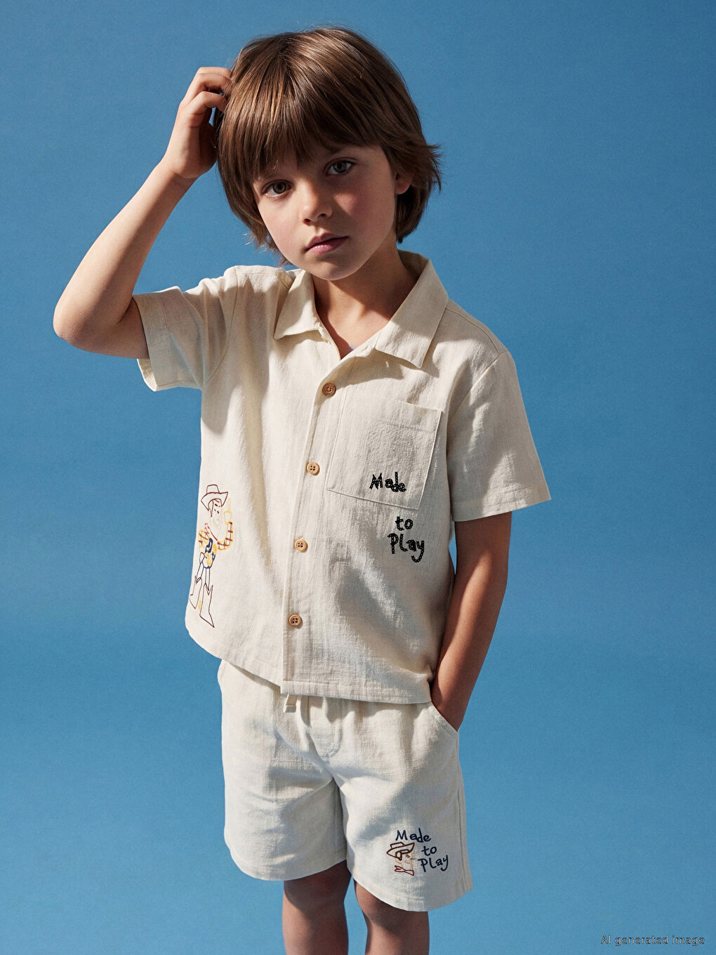 Boy Beige Set-1