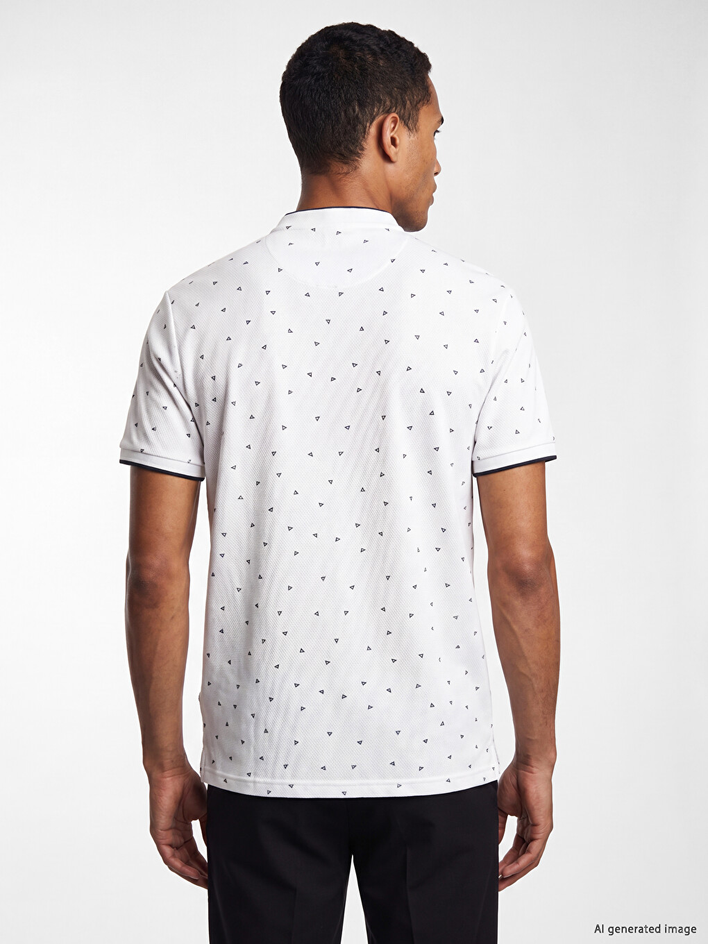 Grandad Collar Men's T-Shirt-3