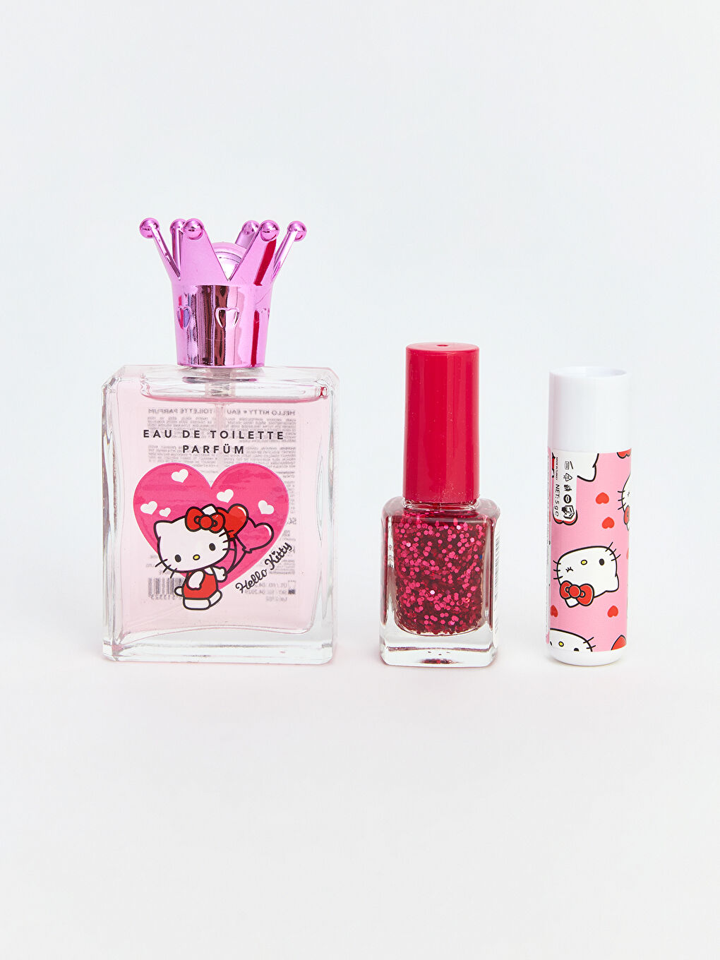 Hello Kitty Baskılı Kız Çocuk Hediye Seti