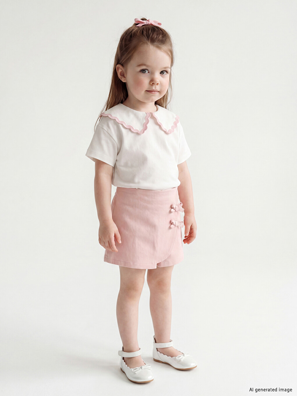 Baby Girls' T-shirt And Shorts Set