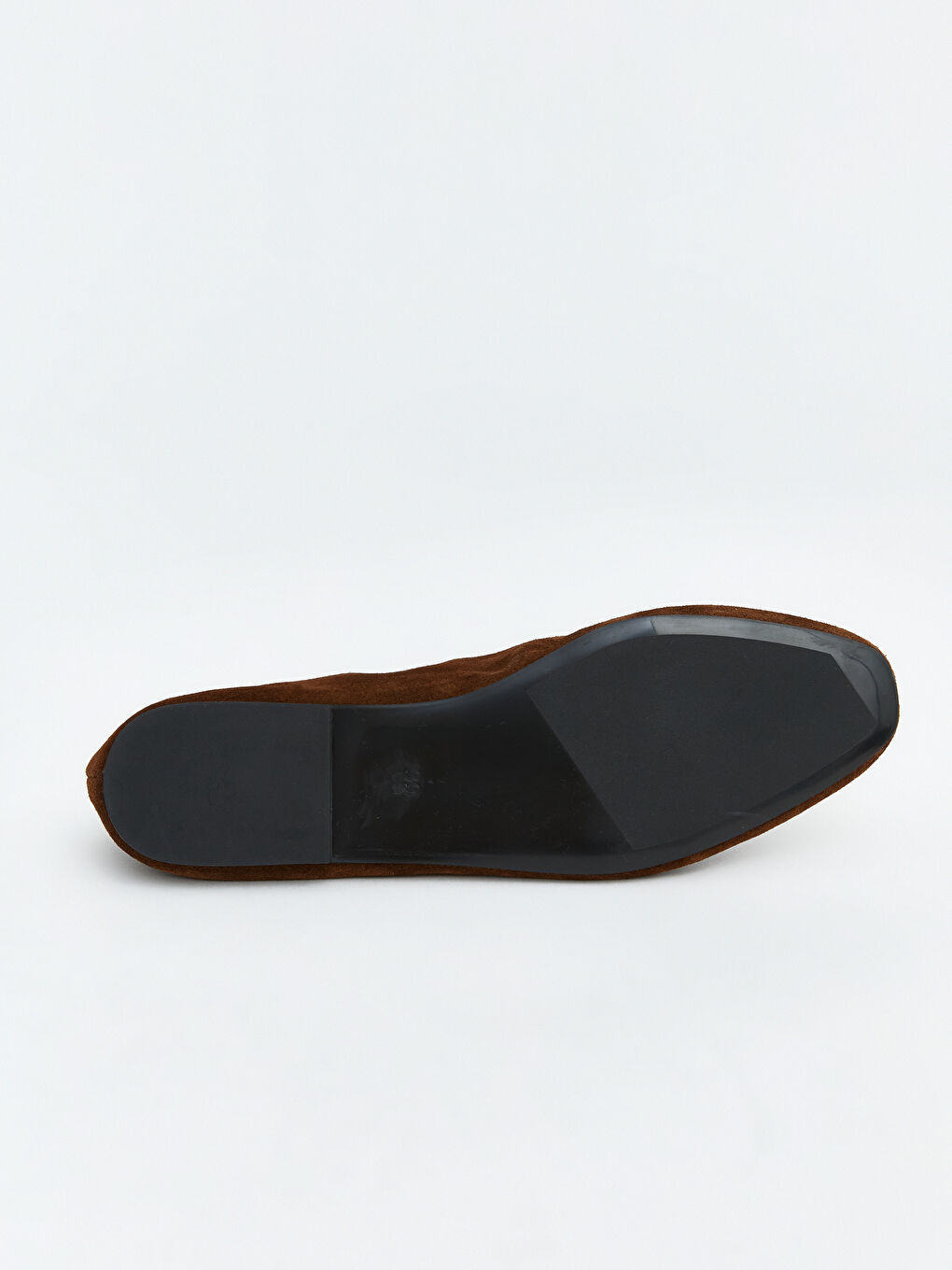 Kahverengi Kadın Süet Babet-3