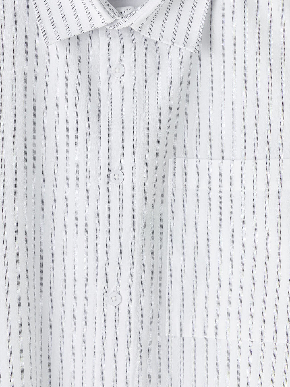 Mavi Regular Fit Çizgili Erkek Gömlek-2