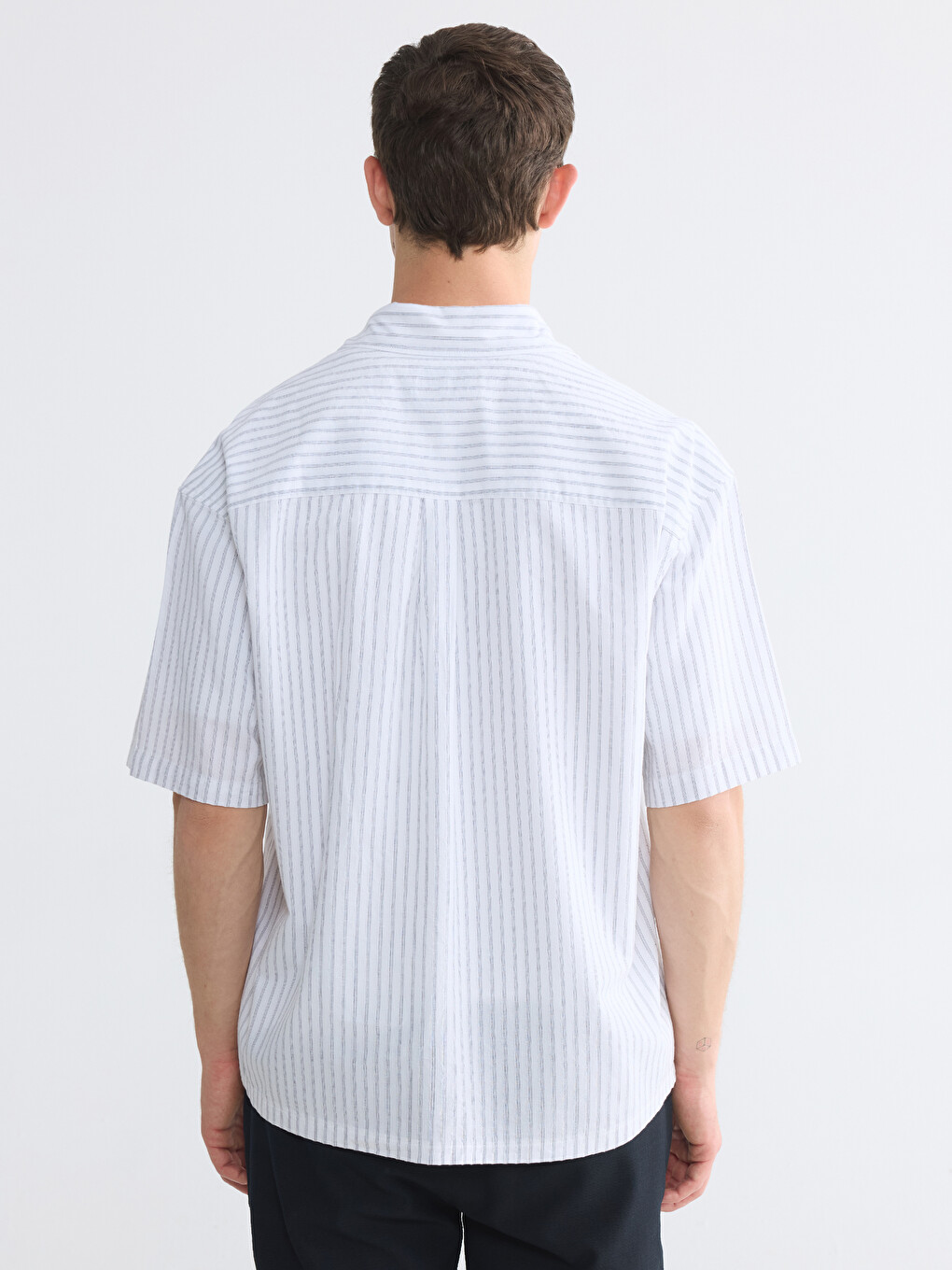 Regular Fit Striped Men's Shirt-3