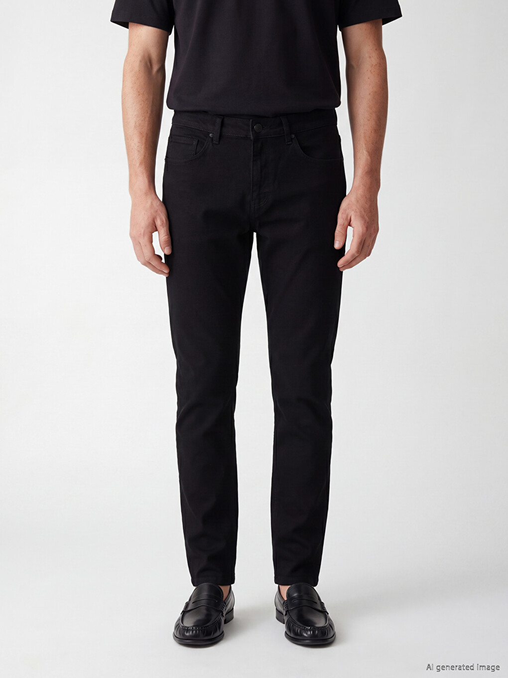 750 Slim Fit Muške Farmerke-1
