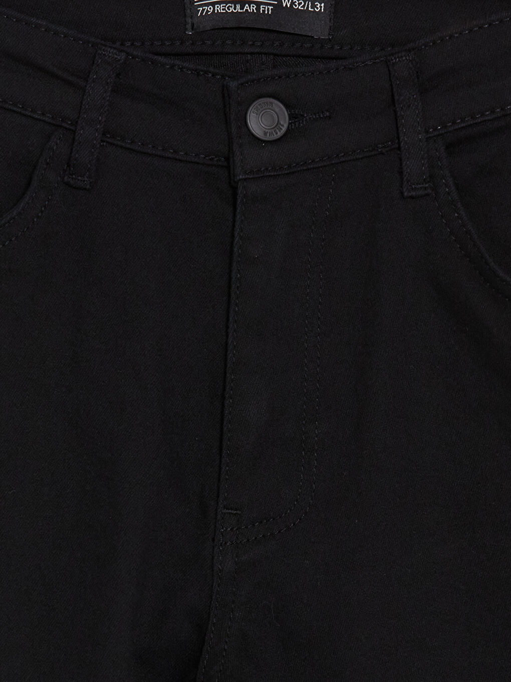 Siyah 779 Regular Fit Erkek Jean Pantolon-2