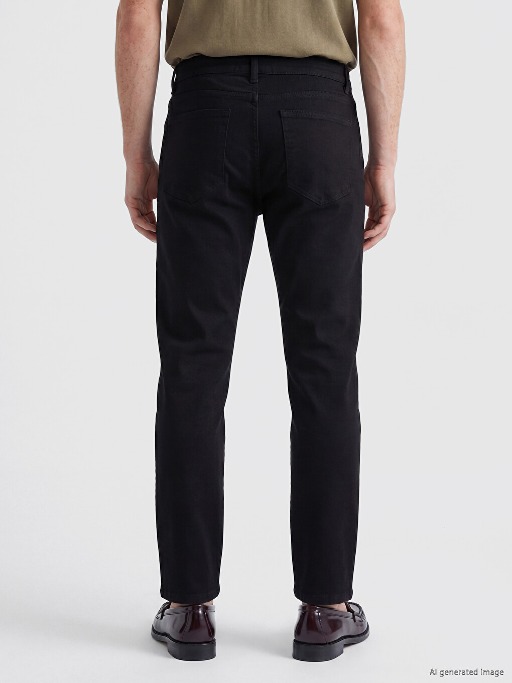 Siyah 779 Regular Fit Erkek Jean Pantolon-3