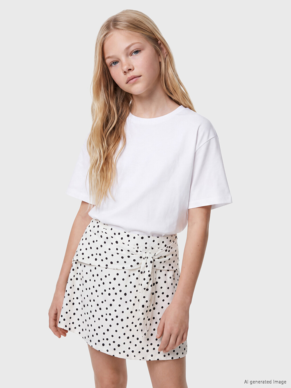 Polka Dot Girls' Skort