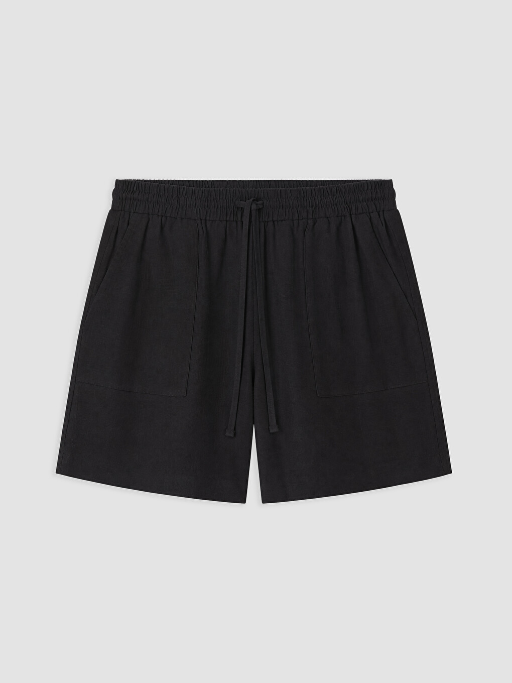 Elastic Waist Women's Shorts-4