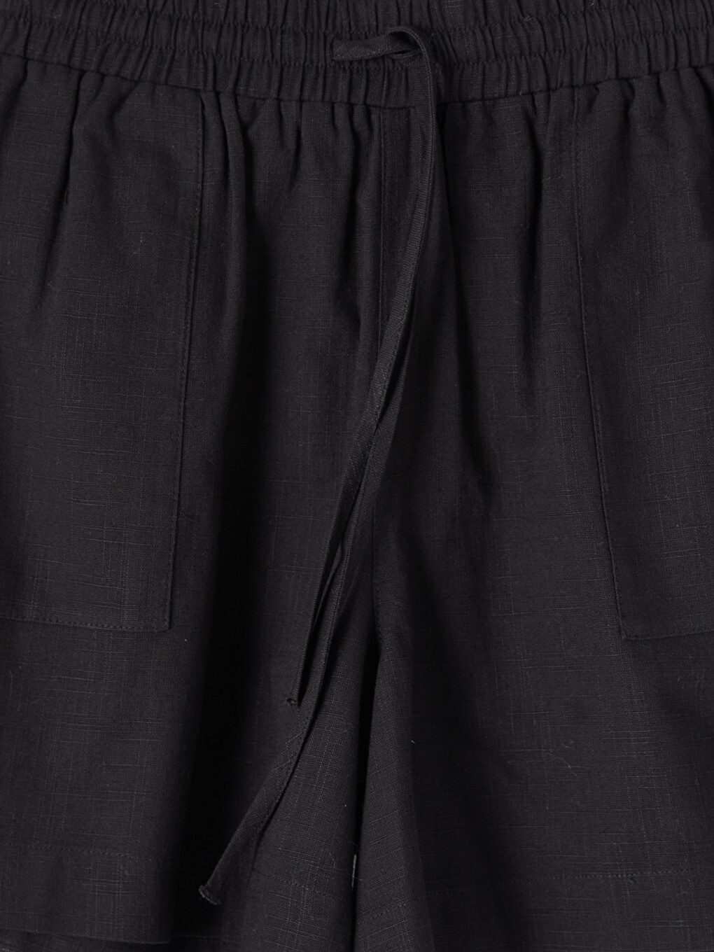 Elastic Waist Women's Shorts-6