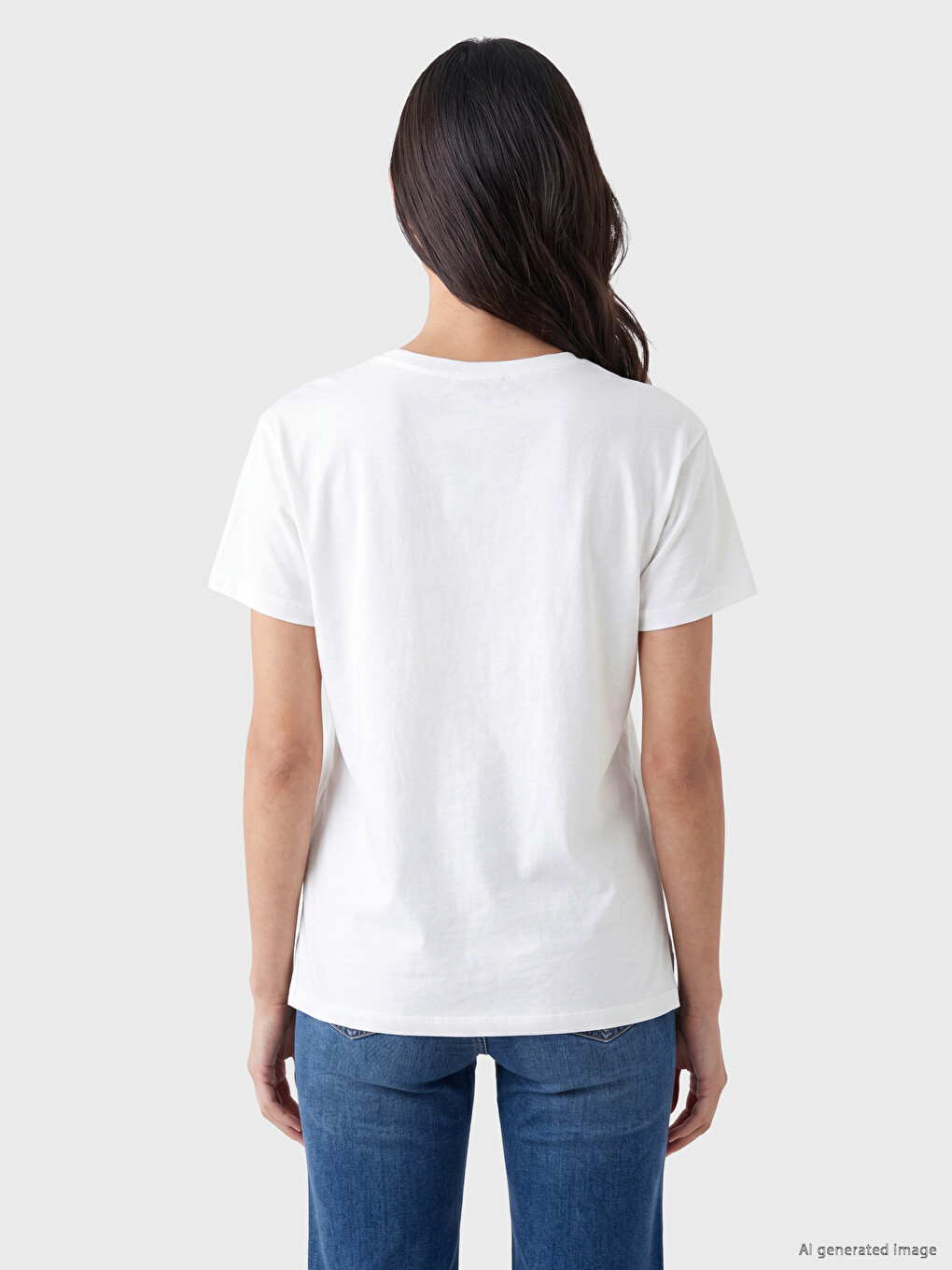 Printed 100% Cotton Women's T-shirt-3