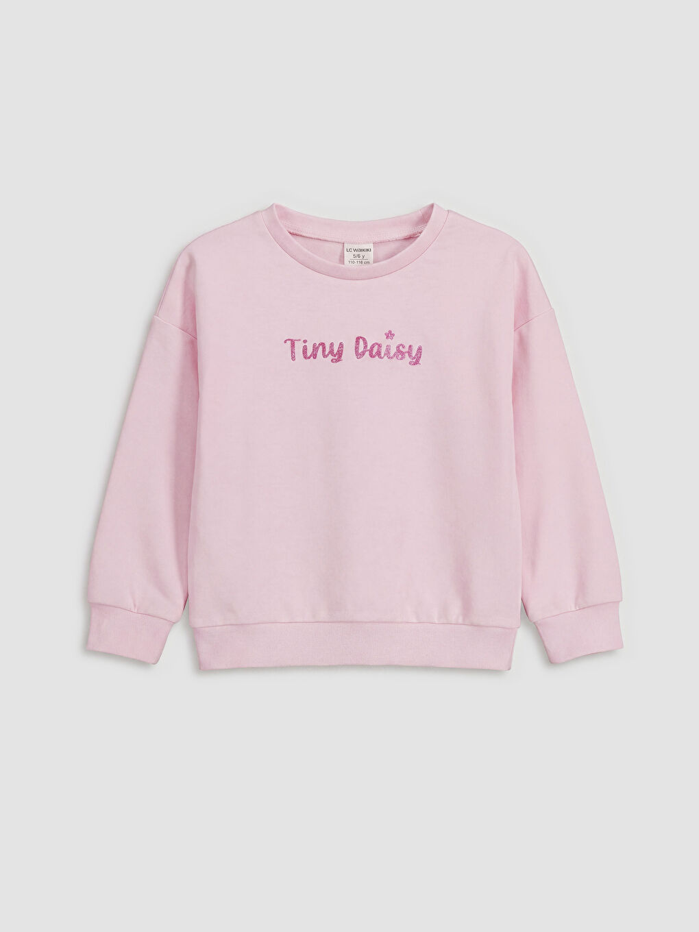 Pembe Baskılı Kız Çocuk Takım-1