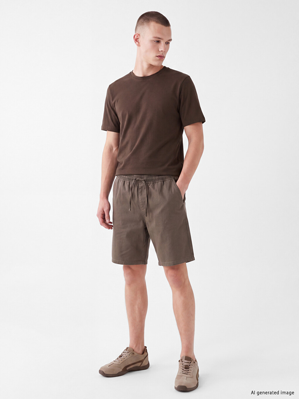 T-shirt Col Rond Homme-1
