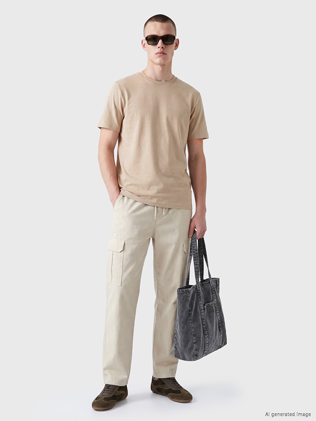 Crew Neck Men's T-shirt-1