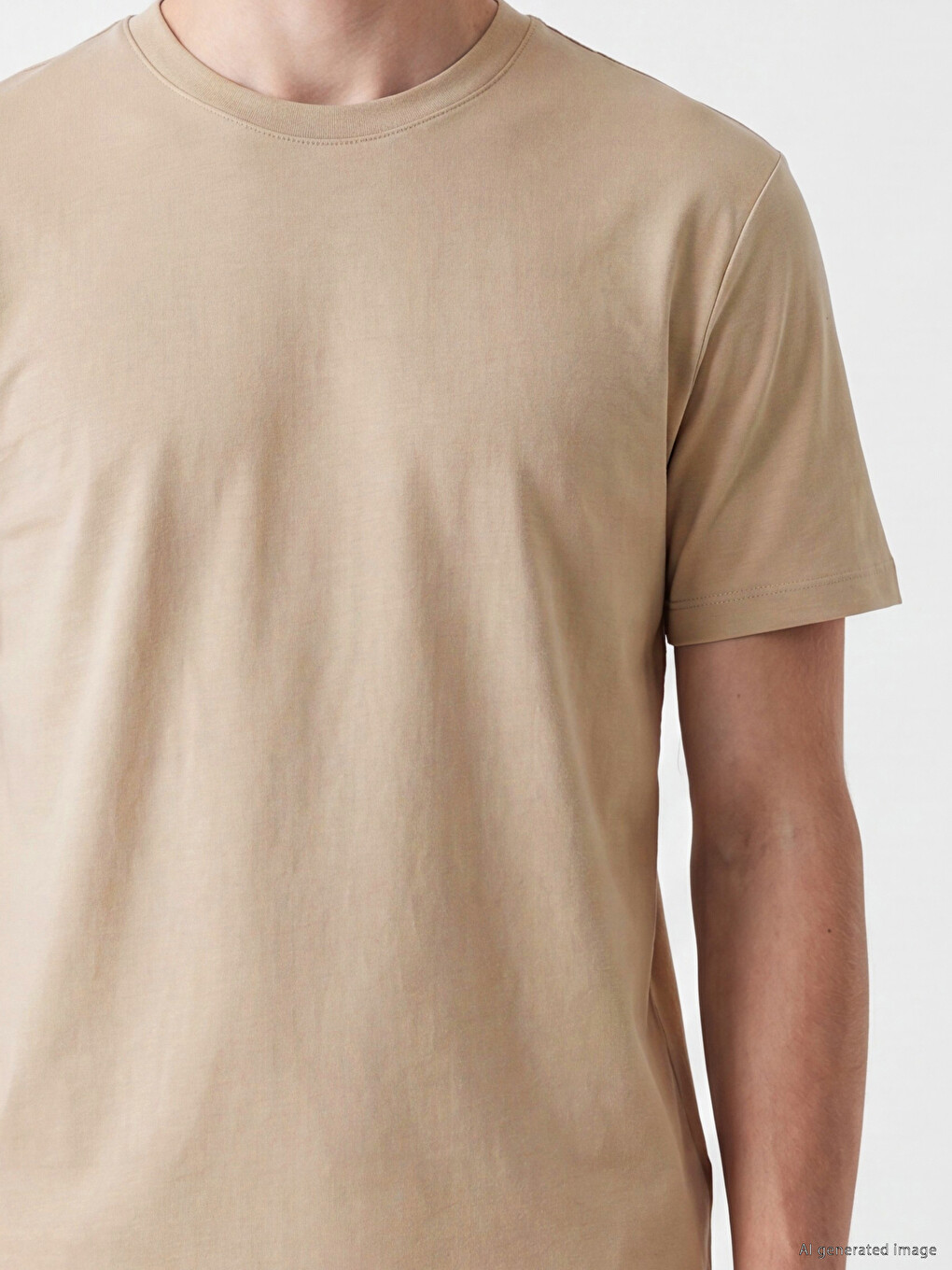 Crew Neck Men's T-shirt-2