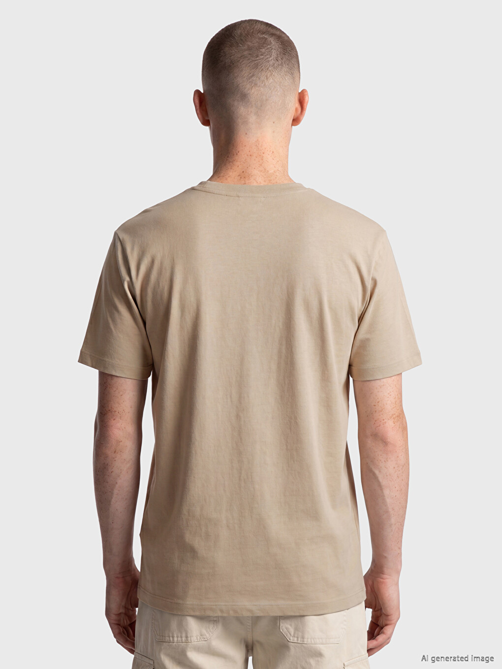 Crew Neck Men's T-shirt-3