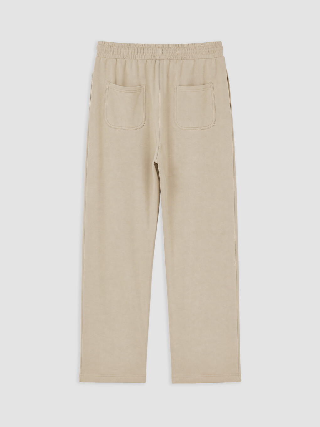 Bej Regular Fit Erkek Eşofman Altı-1