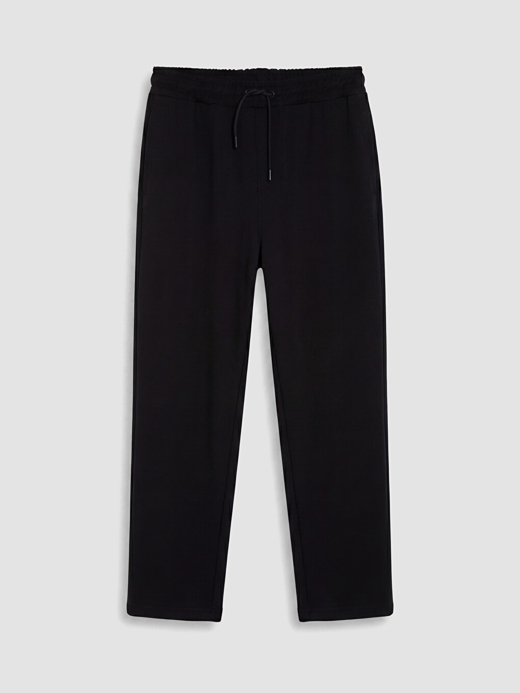 Siyah Regular Fit Erkek Eşofman Altı