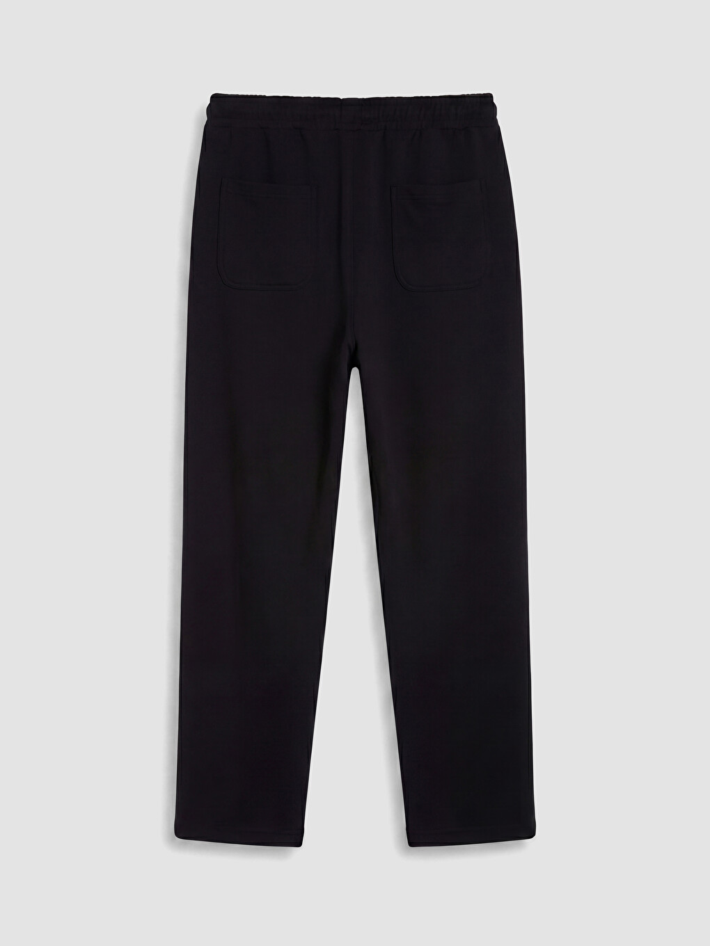 Siyah Regular Fit Erkek Eşofman Altı-2