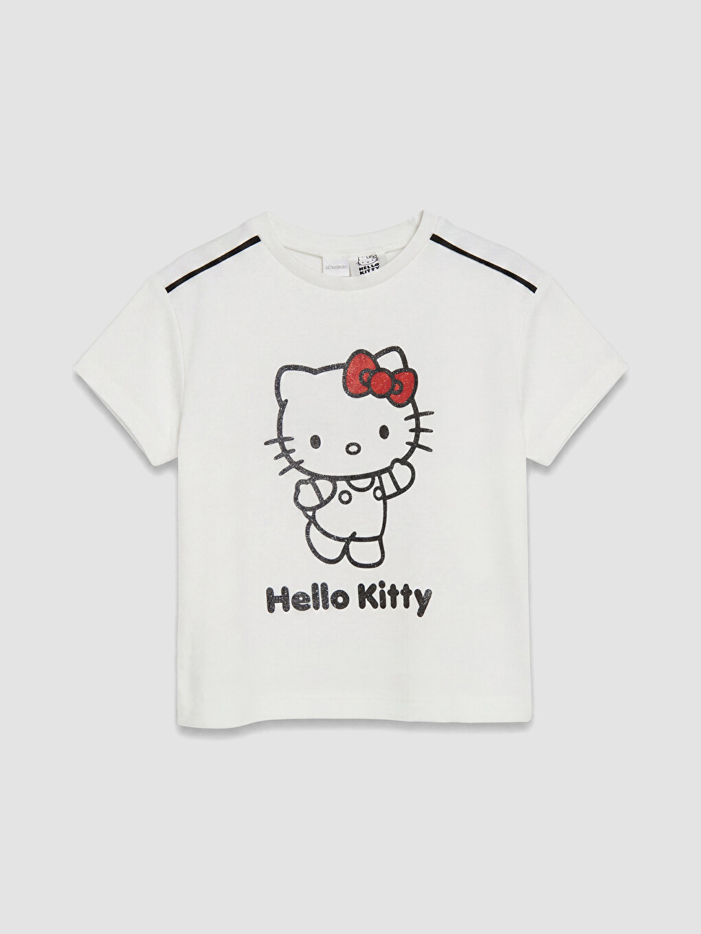 Ekru Hello Kitty Baskılı Kız Çocuk Takım-1