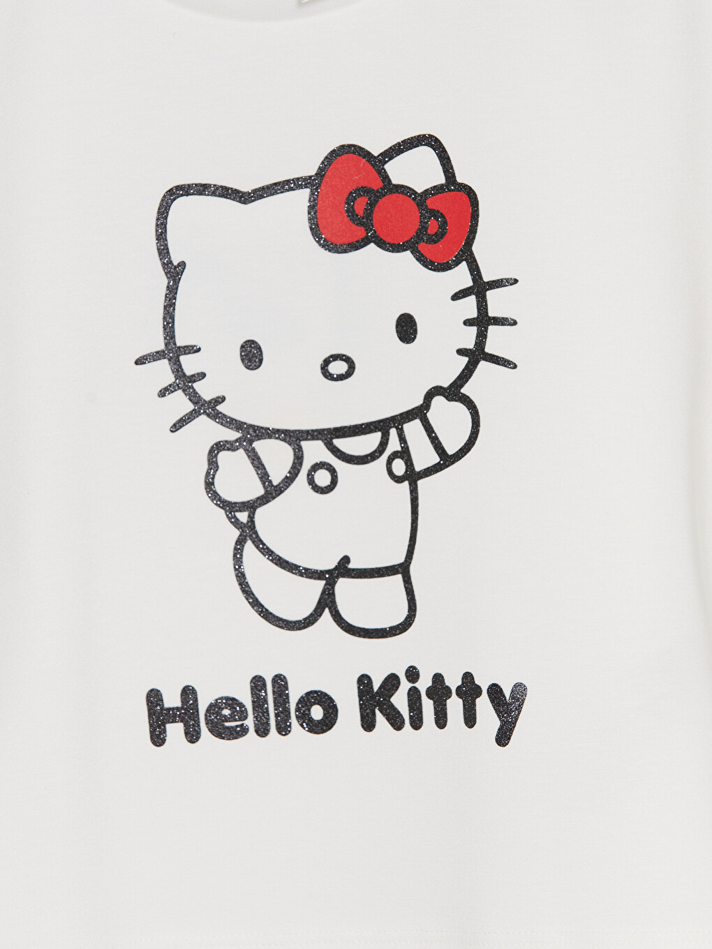 Ekru Hello Kitty Baskılı Kız Çocuk Takım-2