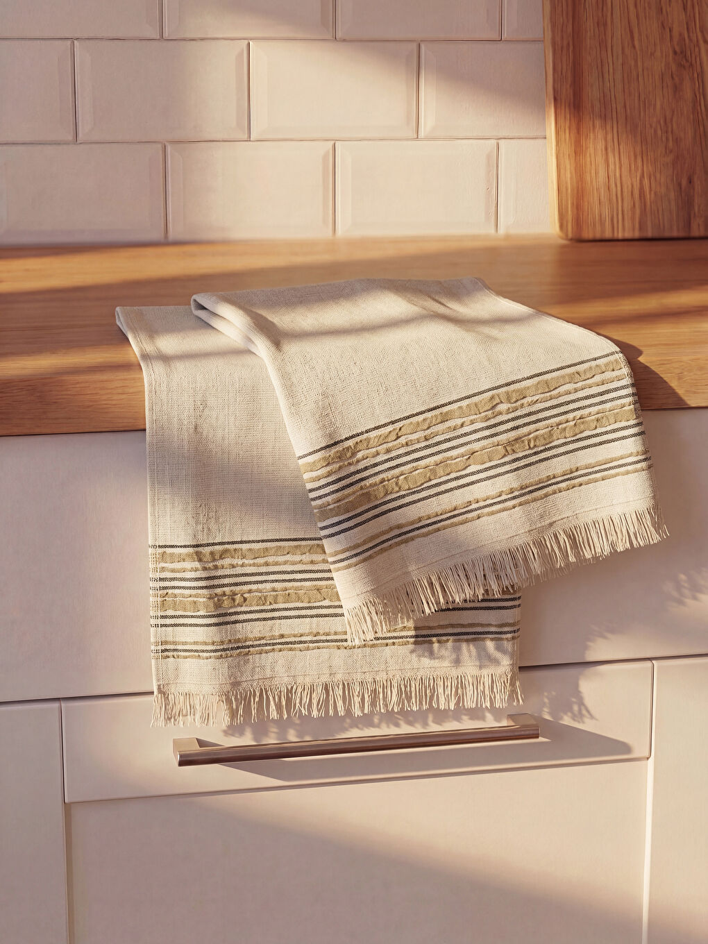 Striped Tea Towel 2 Pack 50x80 cm