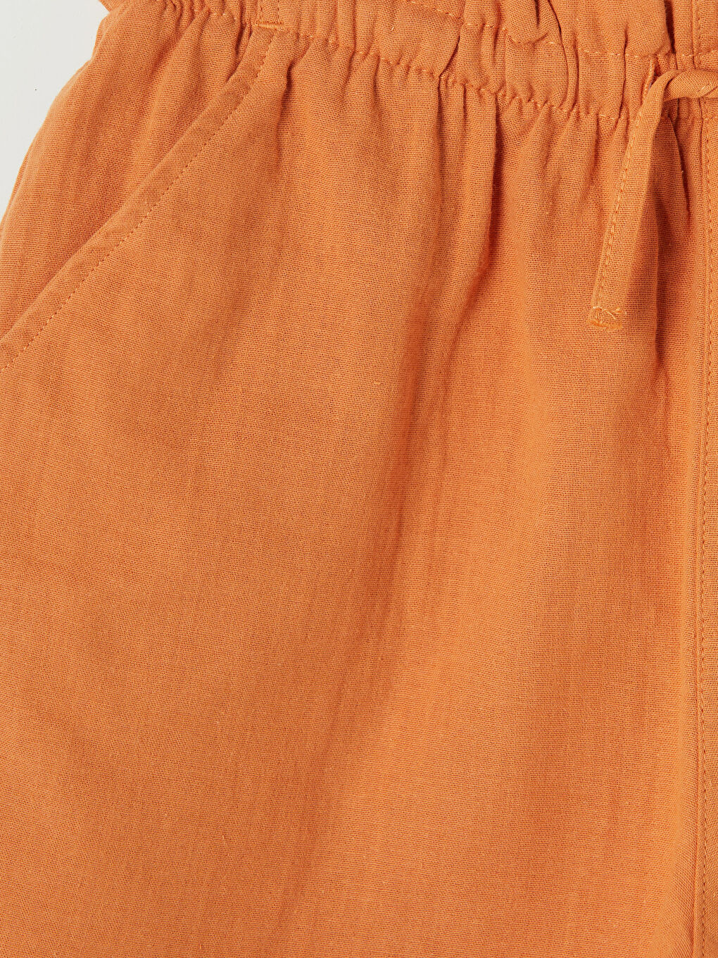 Turuncu Basic Kız Çocuk Şort-2