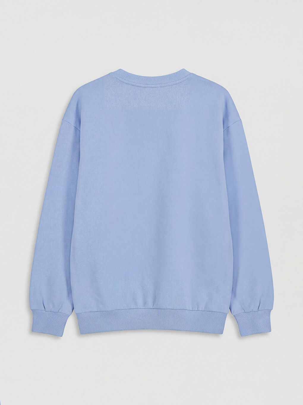 Mavi Bisiklet Yaka Baskılı Kız Çocuk Sweatshirt-1