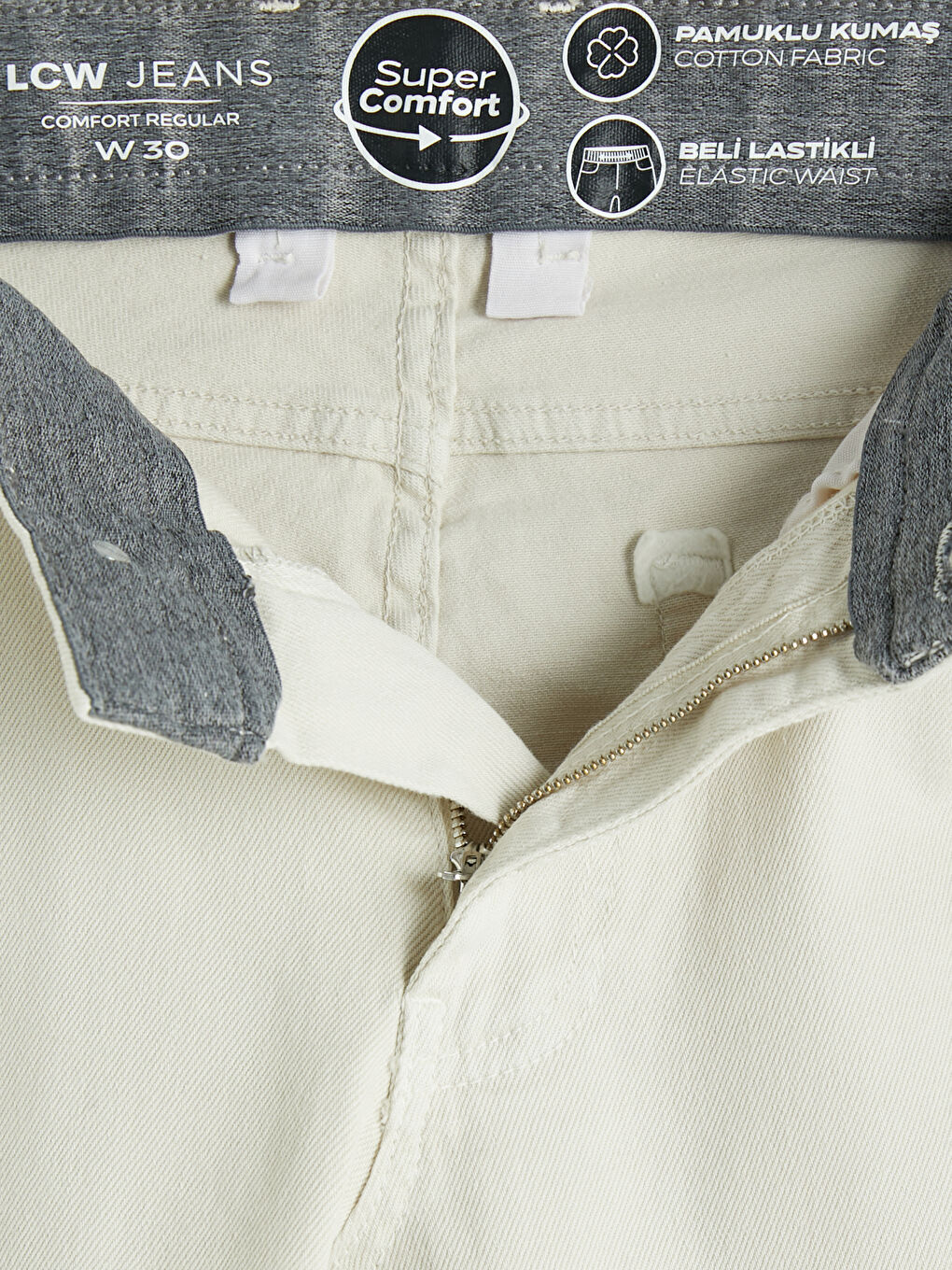 Bej 779 Regular Fit Erkek Jean Pantolon-3