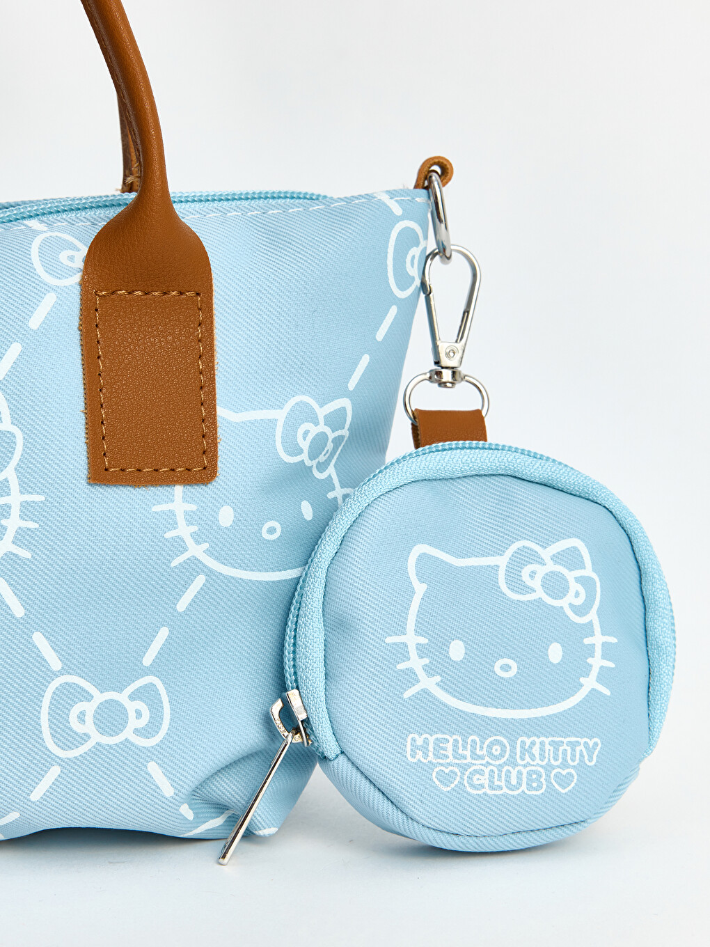 Mavi Hello Kitty Baskılı Kız Çocuk Omuz Çantası-2