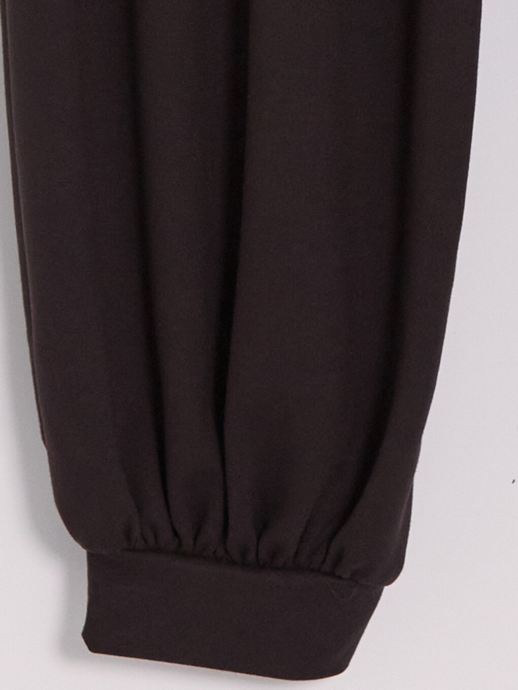 Kahverengi Soft Touch Kadın Jogger Eşofman Altı-3
