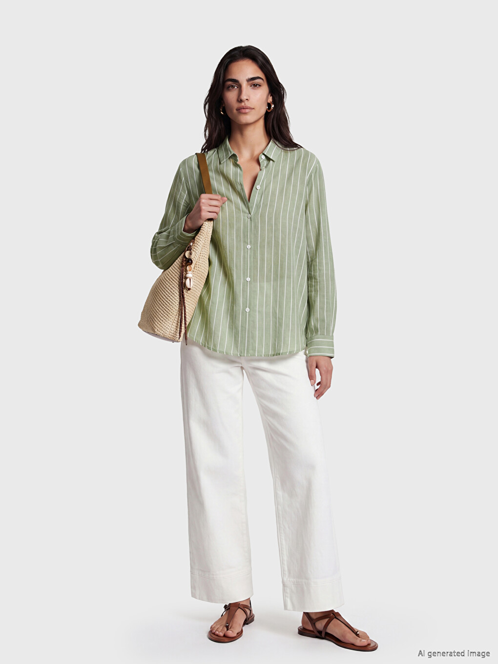 Striped Women's Shirt-1