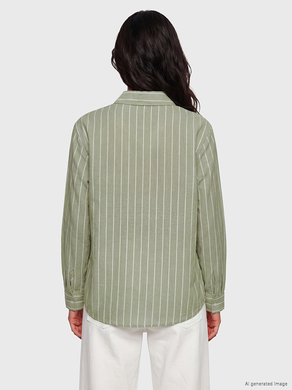 Striped Women's Shirt-3