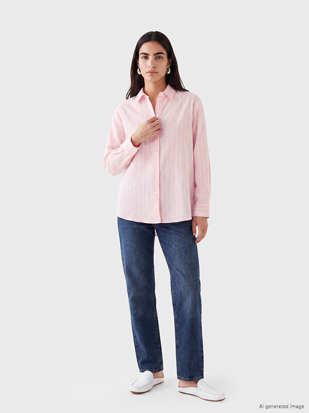 Striped Women's Shirt-1