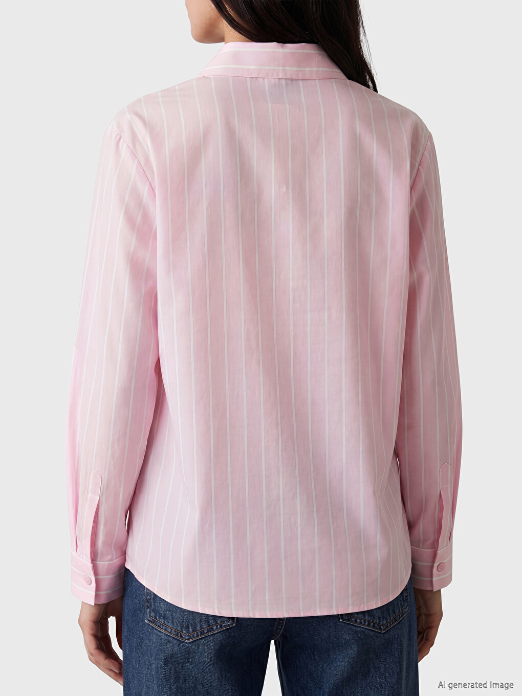 Striped Women's Shirt-3