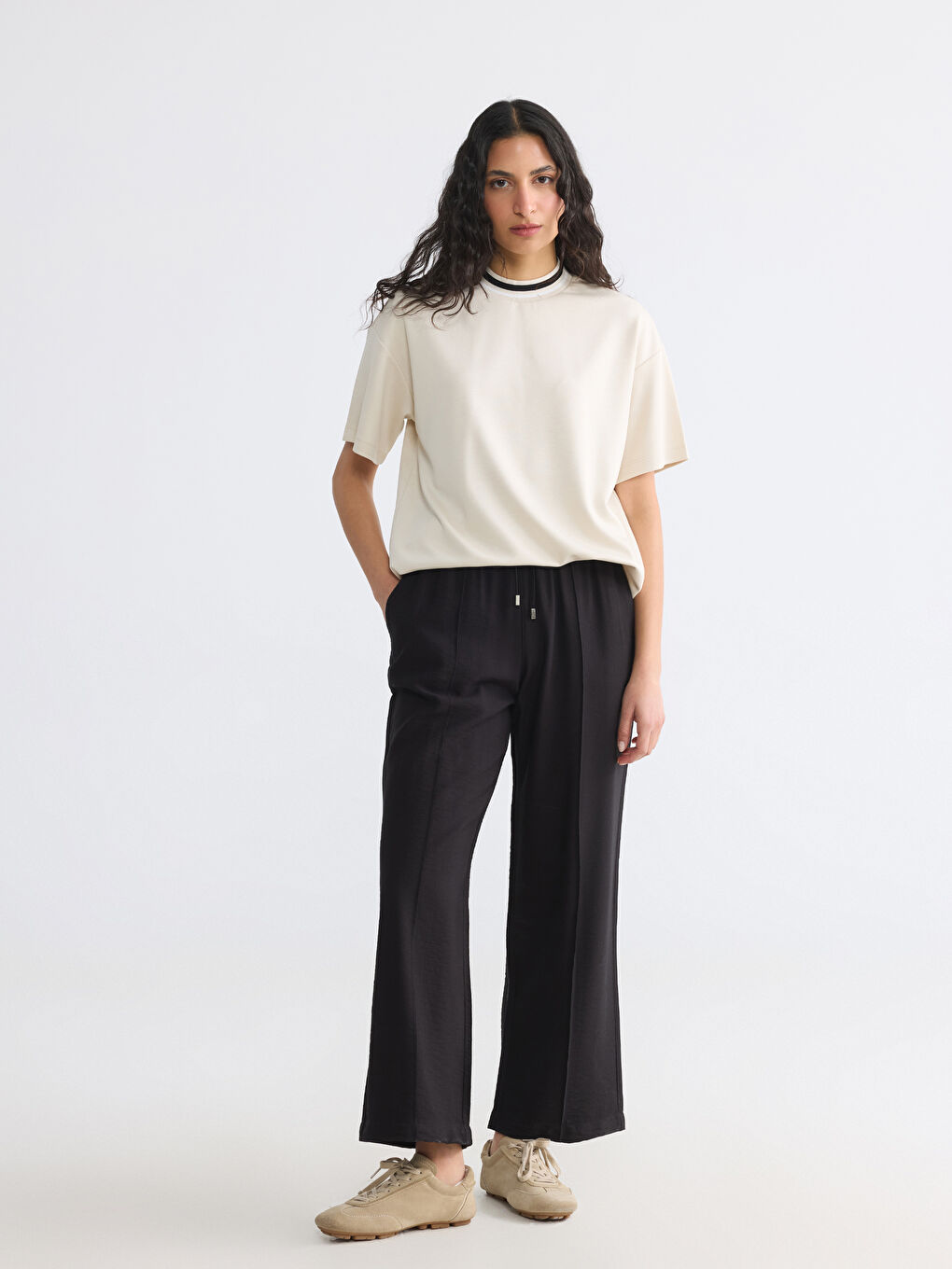 Crew Neck Soft Touch Women's T-Shirt-1