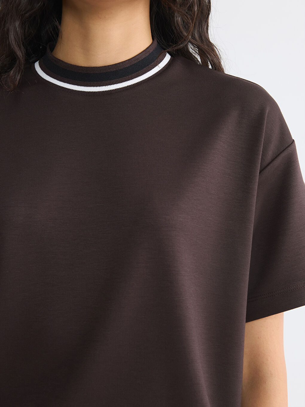 Crew Neck Soft Touch Women's T-Shirt-2