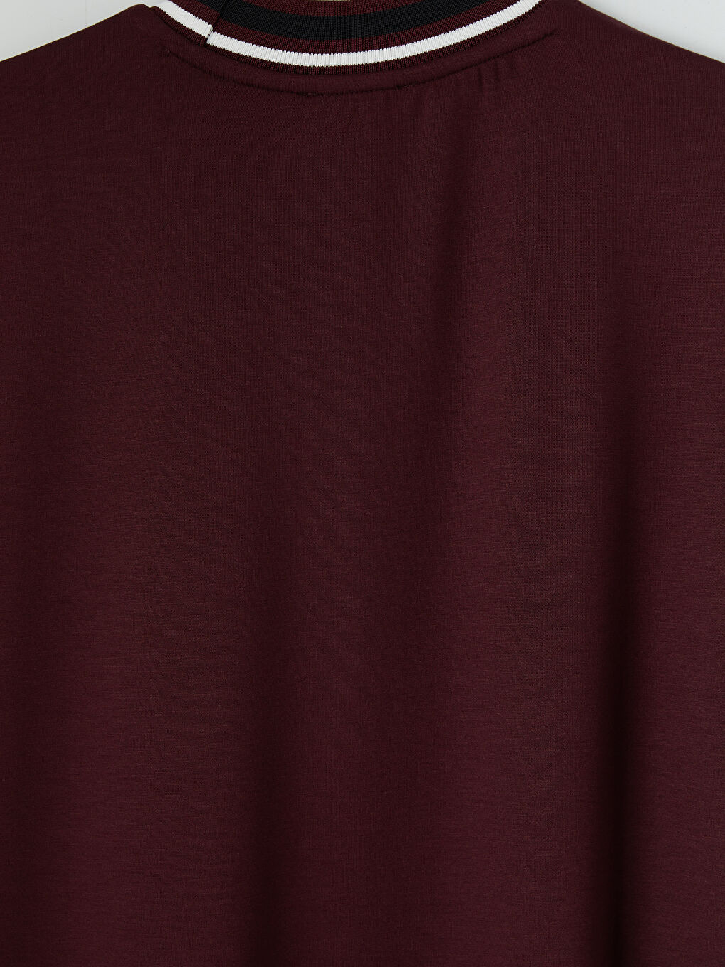 Mürdüm Bisiklet Yaka Soft Touch Kadın Tişört-7