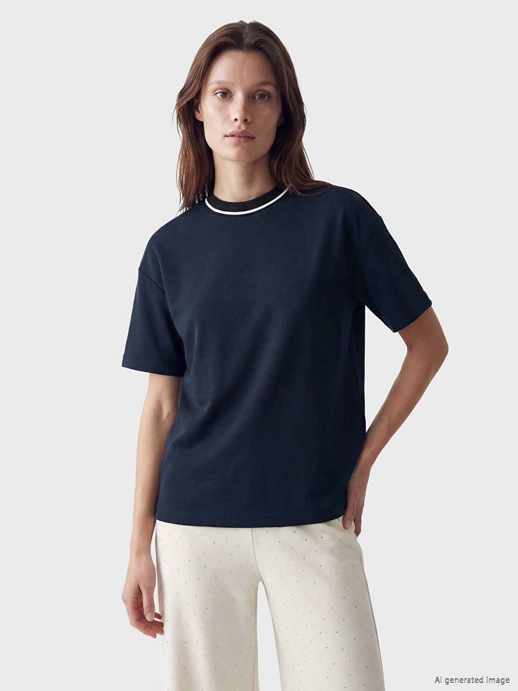 Crew Neck Soft Touch Women's T-Shirt