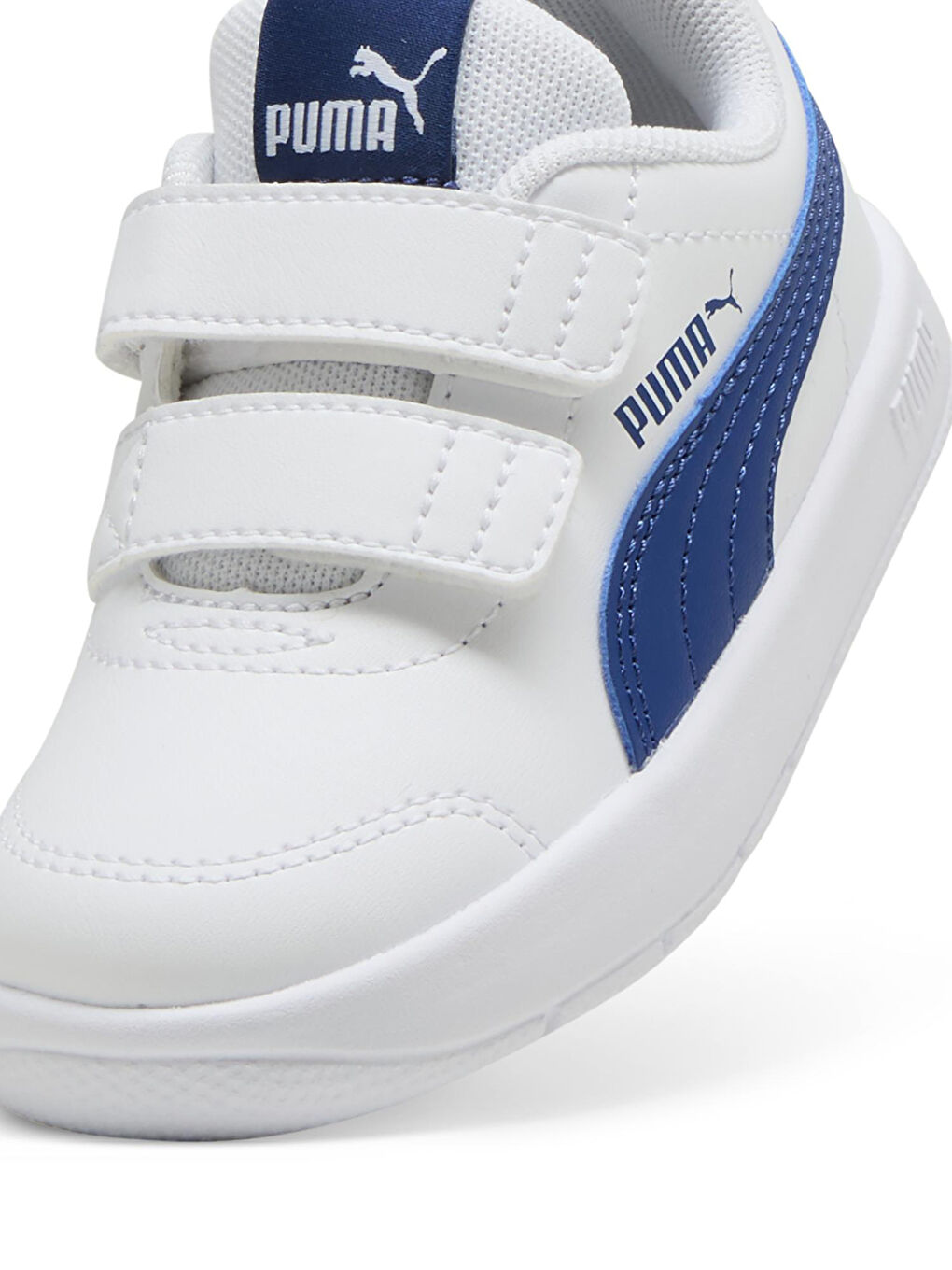 Beyaz Courtflex V3 V PS Erkek Çocuk Spor Ayakkabı-4
