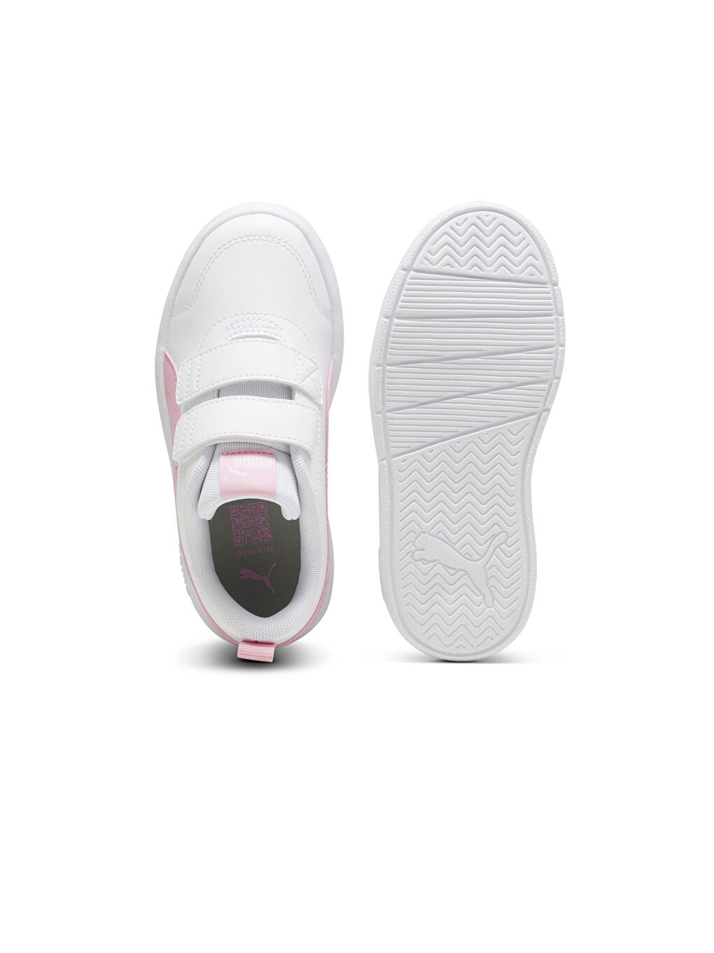 Pembe Courtflex V3 Kız Çocuk Spor Ayakkabı-3