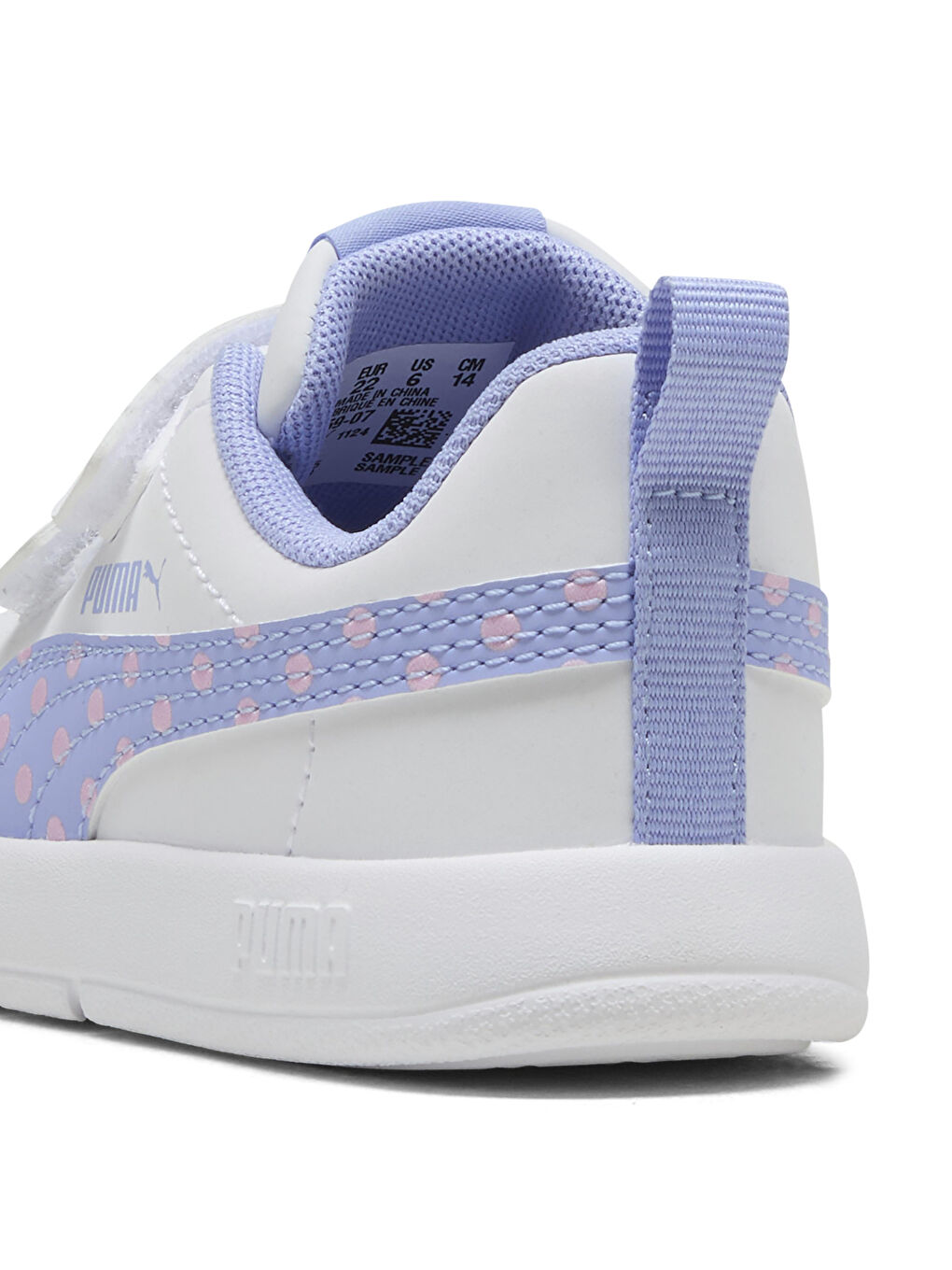 Lila Courtflex V3 Dotty V Kız Çocuk Spor Ayakkabı-5