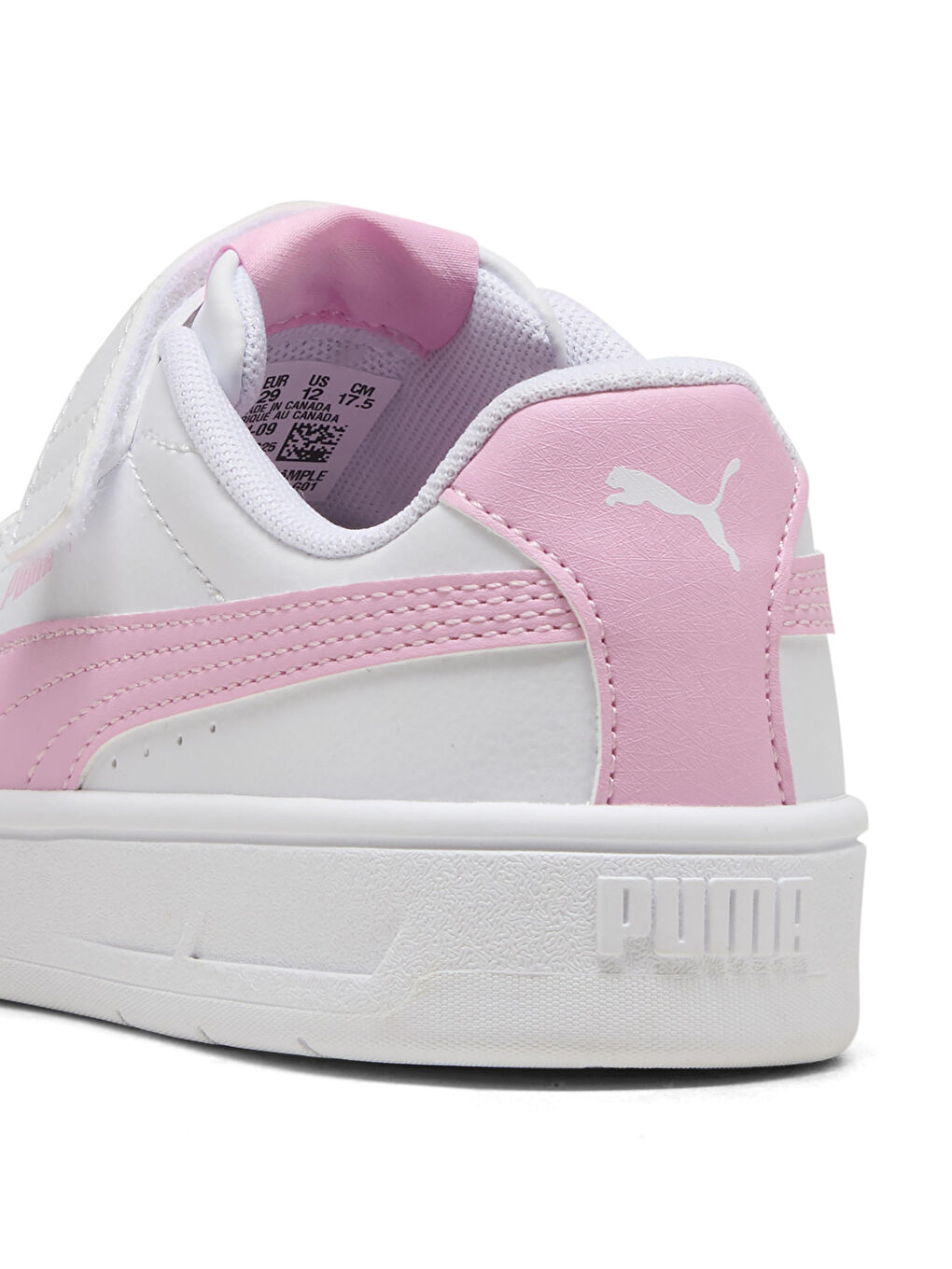 Pembe Court Classic Clean kız Çocuk Spor Ayakkabı-5
