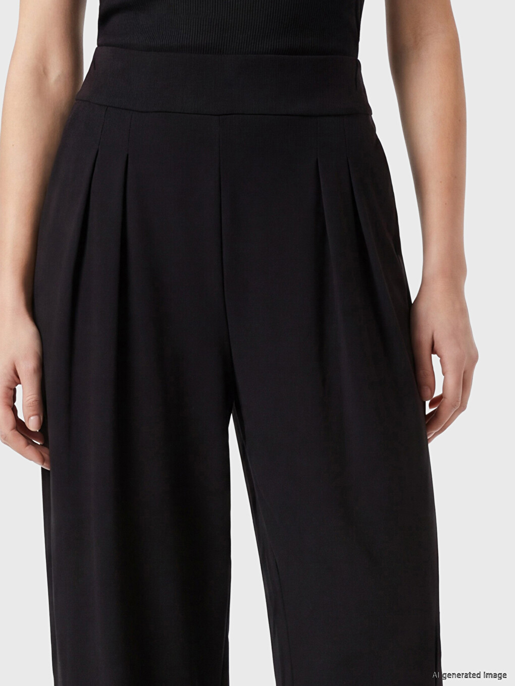 Elastic Waist Soft Touch Women's Sweatpants-2