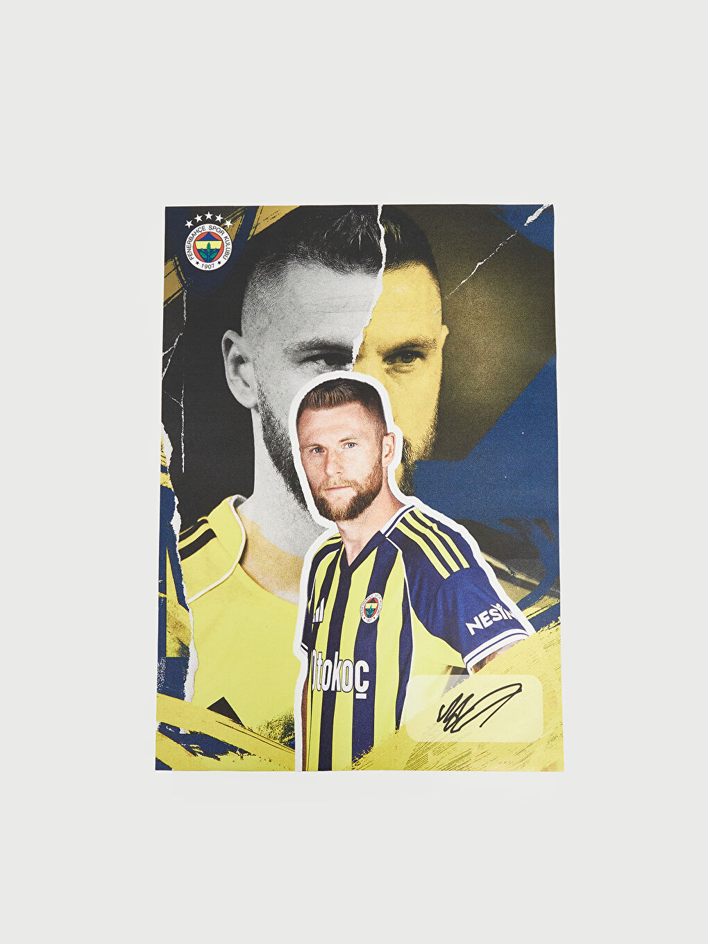 Karışık Milan Skriniar İmzalı Statik Poster